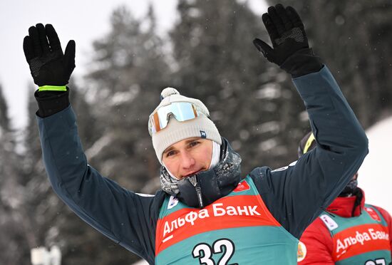 Russia Biathlon Cup Men Sprint