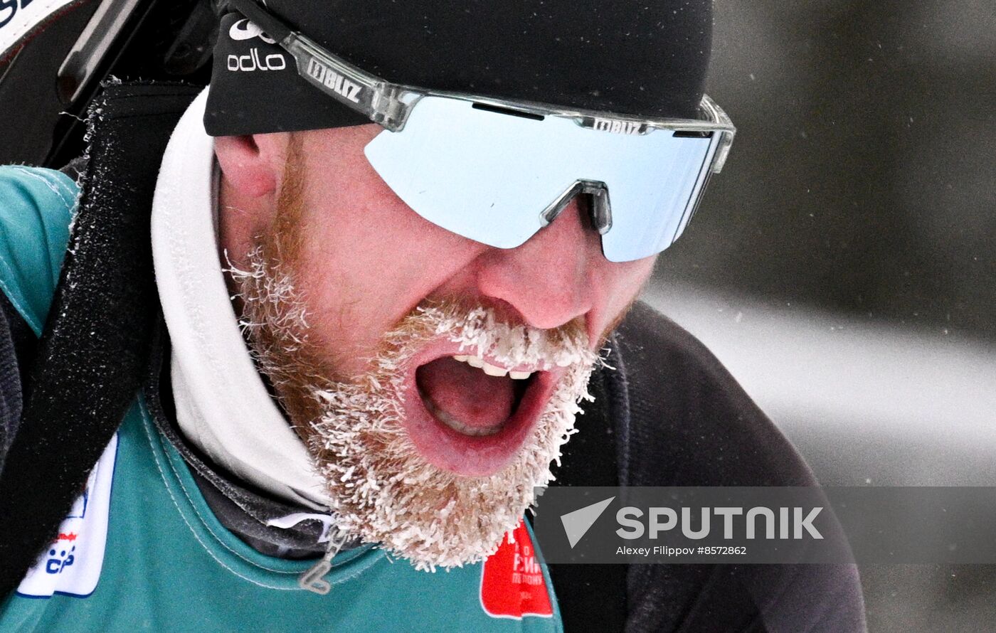 Russia Biathlon Cup Men Sprint