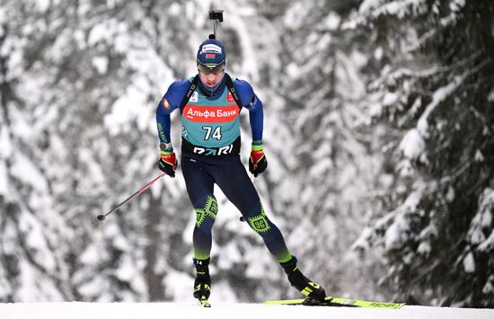 Russia Biathlon Cup Men Sprint