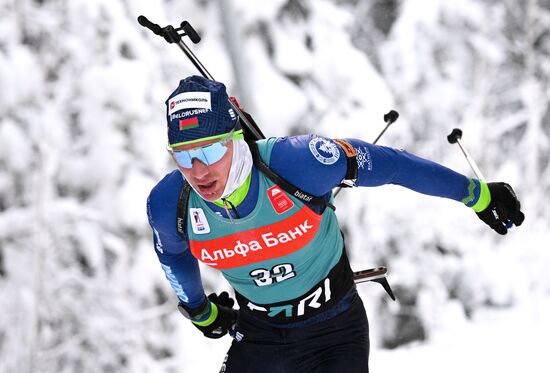 Russia Biathlon Cup Men Sprint