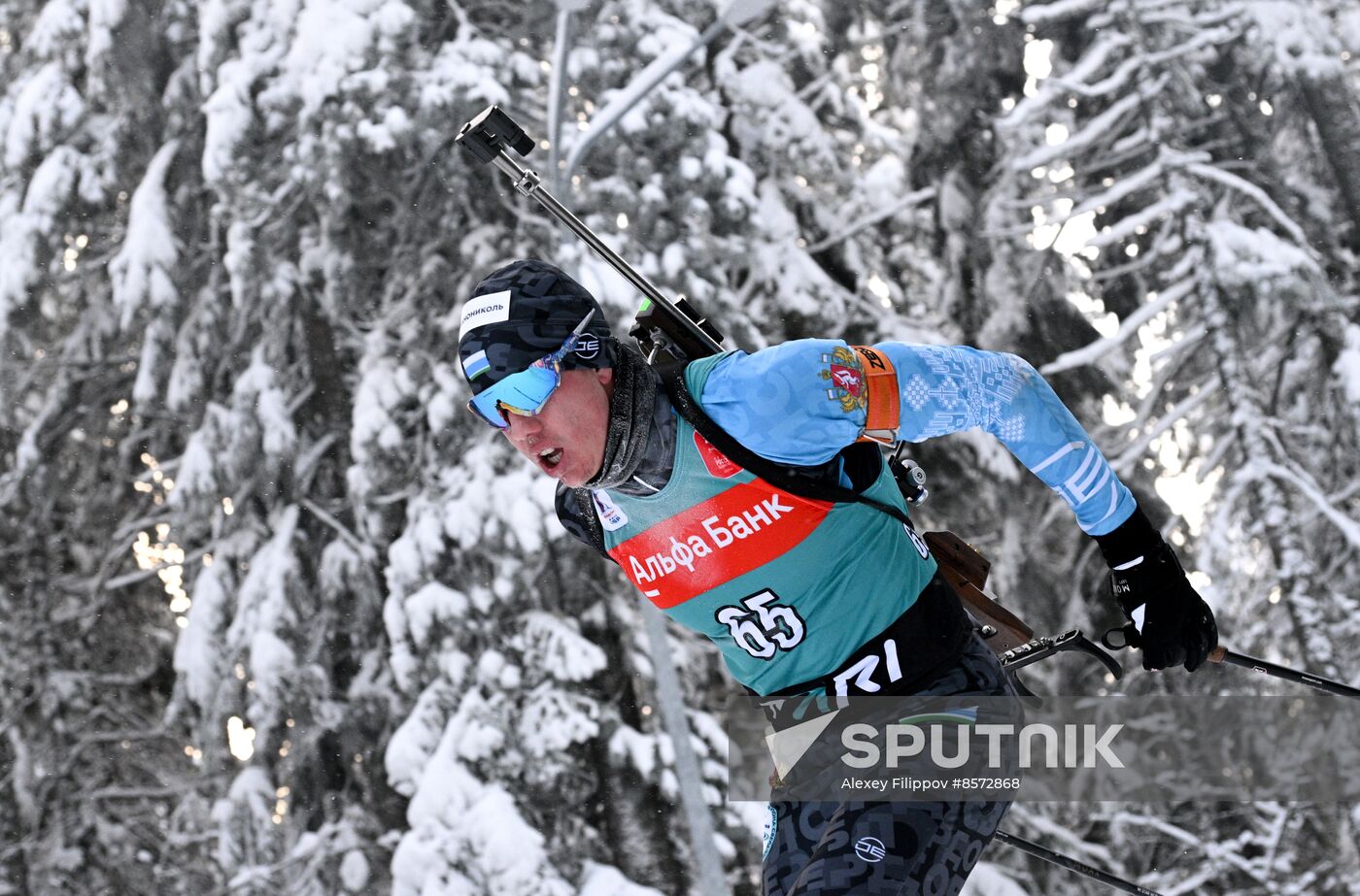 Russia Biathlon Cup Men Sprint