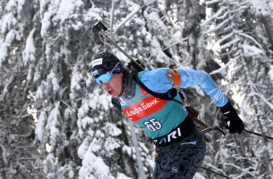 Russia Biathlon Cup Men Sprint