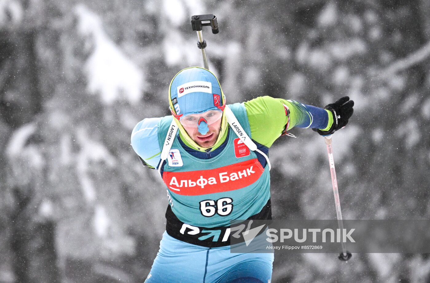 Russia Biathlon Cup Men Sprint