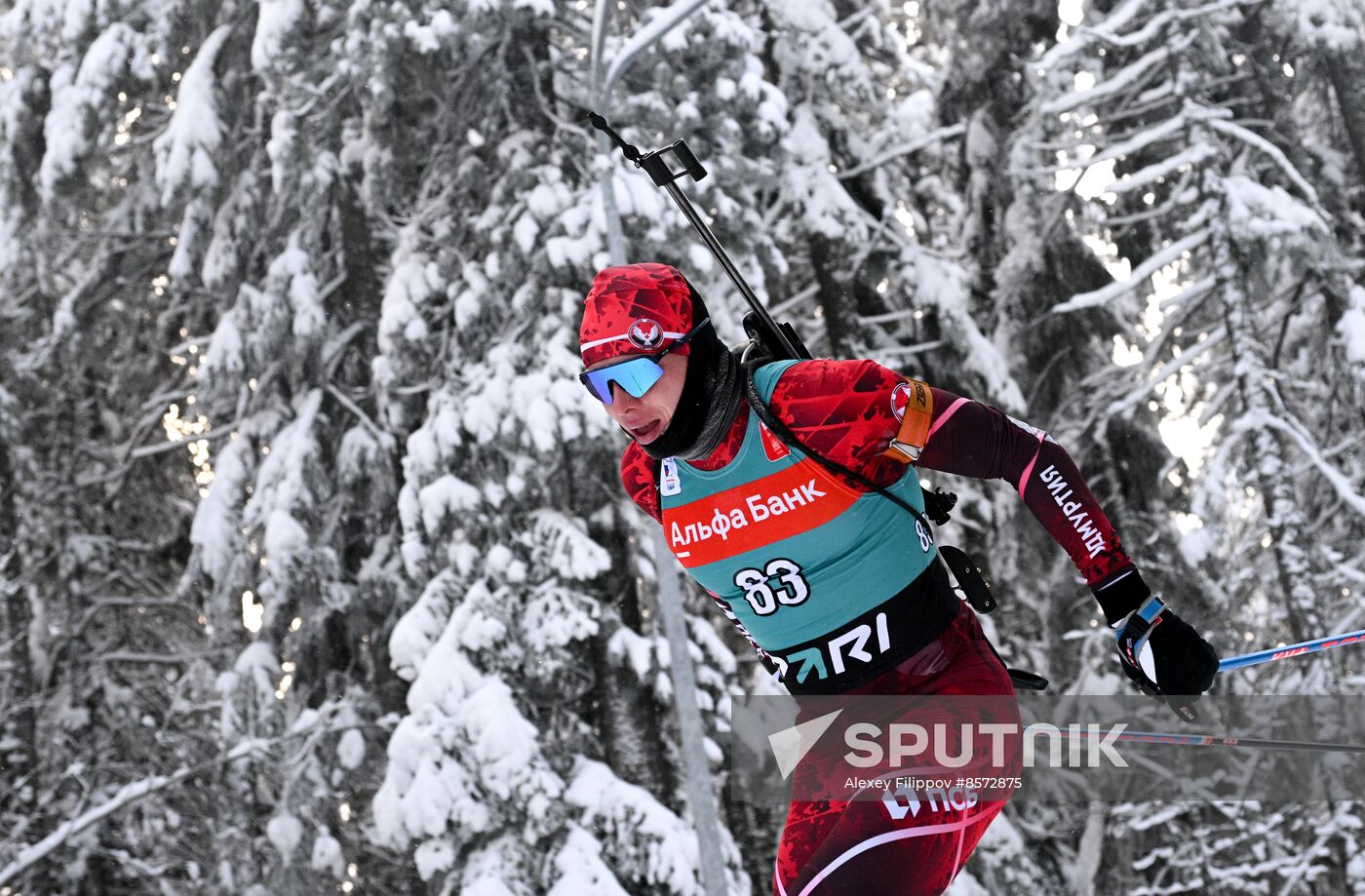 Russia Biathlon Cup Men Sprint