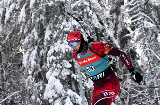 Russia Biathlon Cup Men Sprint