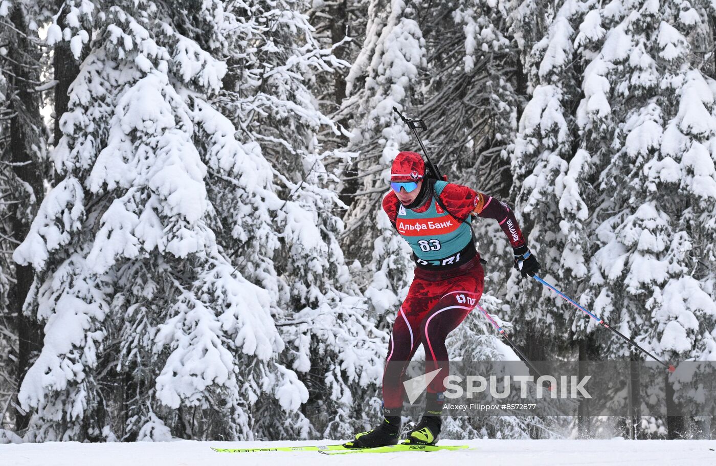 Russia Biathlon Cup Men Sprint