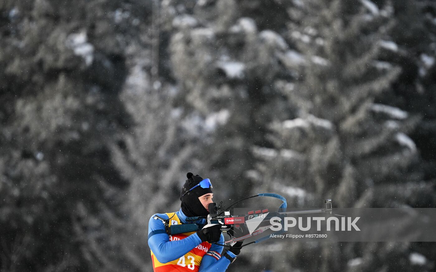 Russia Biathlon Cup Men Sprint