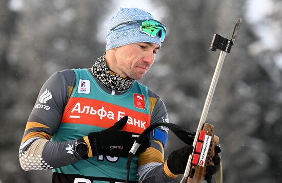 Russia Biathlon Cup Men Sprint