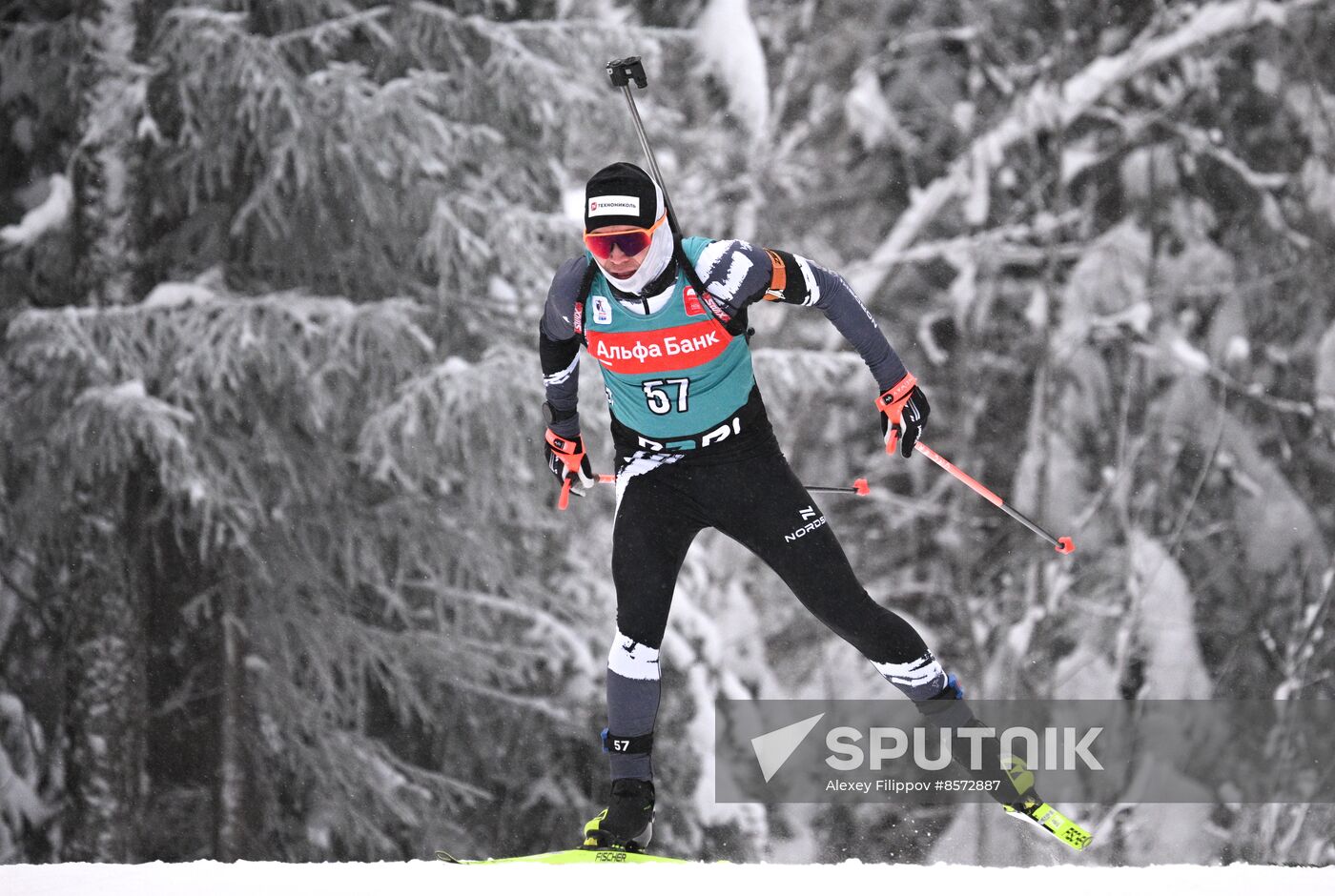 Russia Biathlon Cup Men Sprint