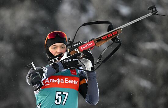 Russia Biathlon Cup Men Sprint