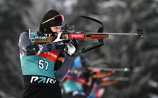 Russia Biathlon Cup Men Sprint