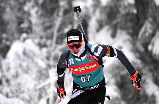 Russia Biathlon Cup Men Sprint