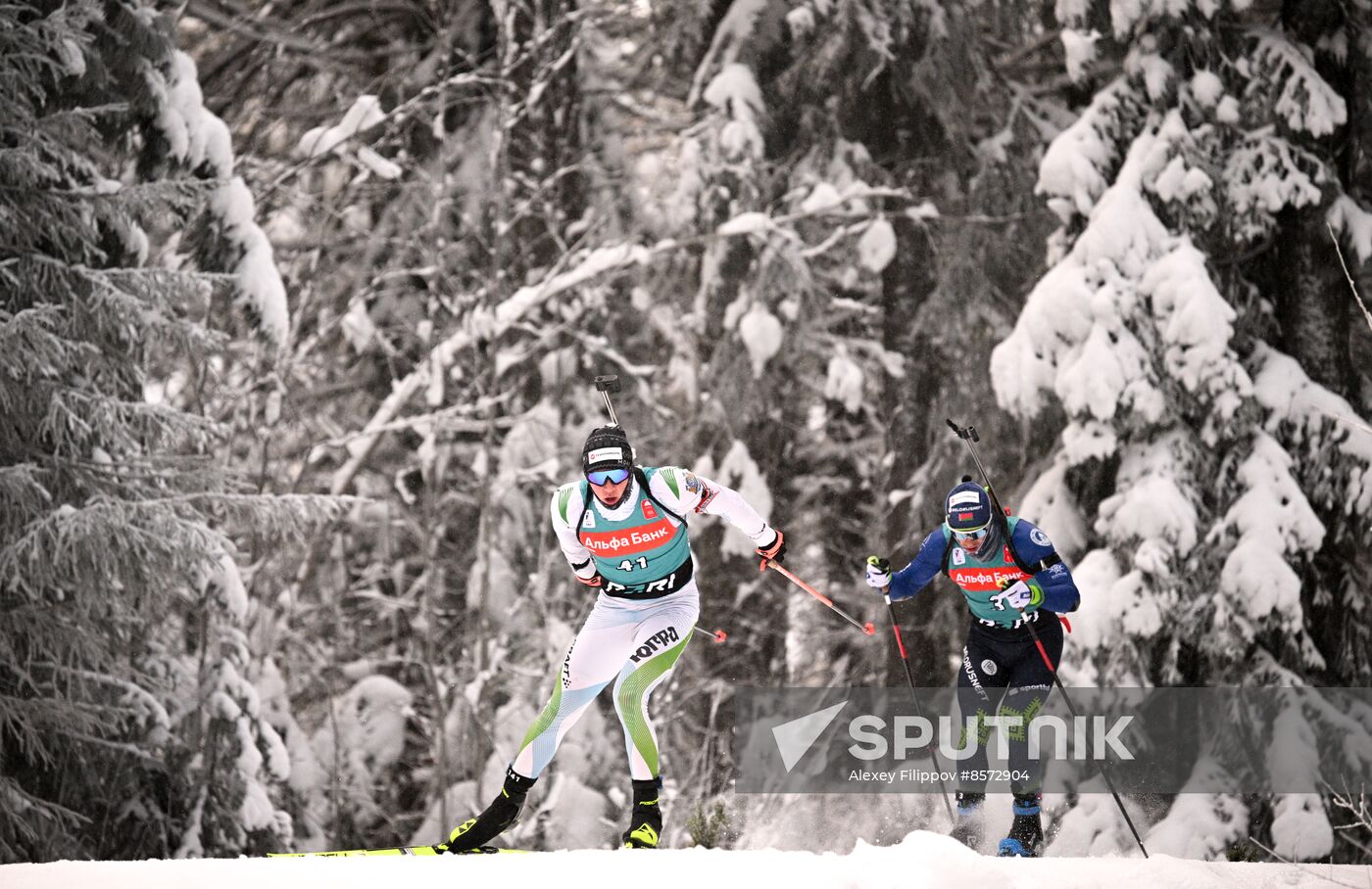 Russia Biathlon Cup Men Sprint