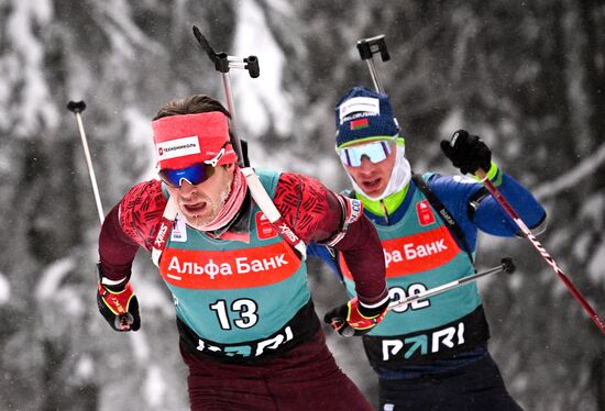 Russia Biathlon Cup Men Sprint