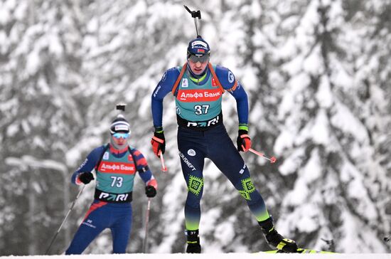 Russia Biathlon Cup Men Sprint