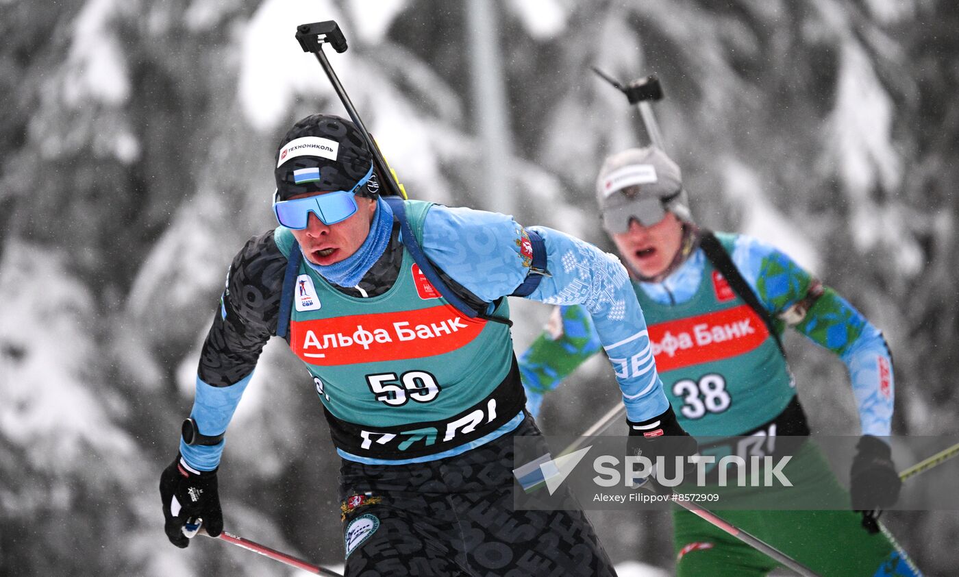 Russia Biathlon Cup Men Sprint