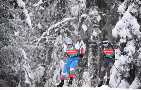 Russia Biathlon Cup Men Sprint