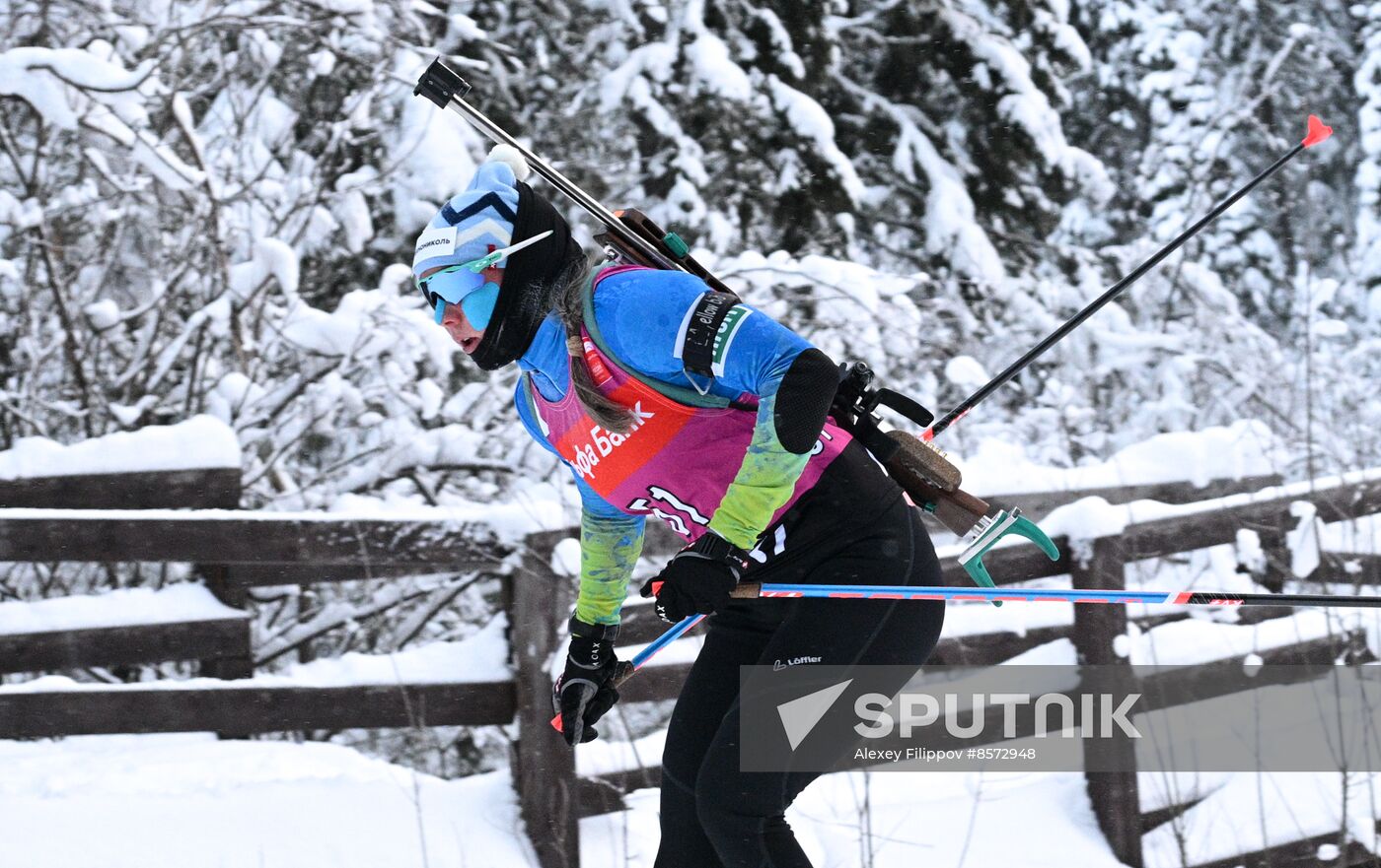 Russia Biathlon Cup Women Sprint