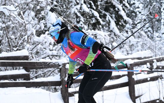 Russia Biathlon Cup Women Sprint