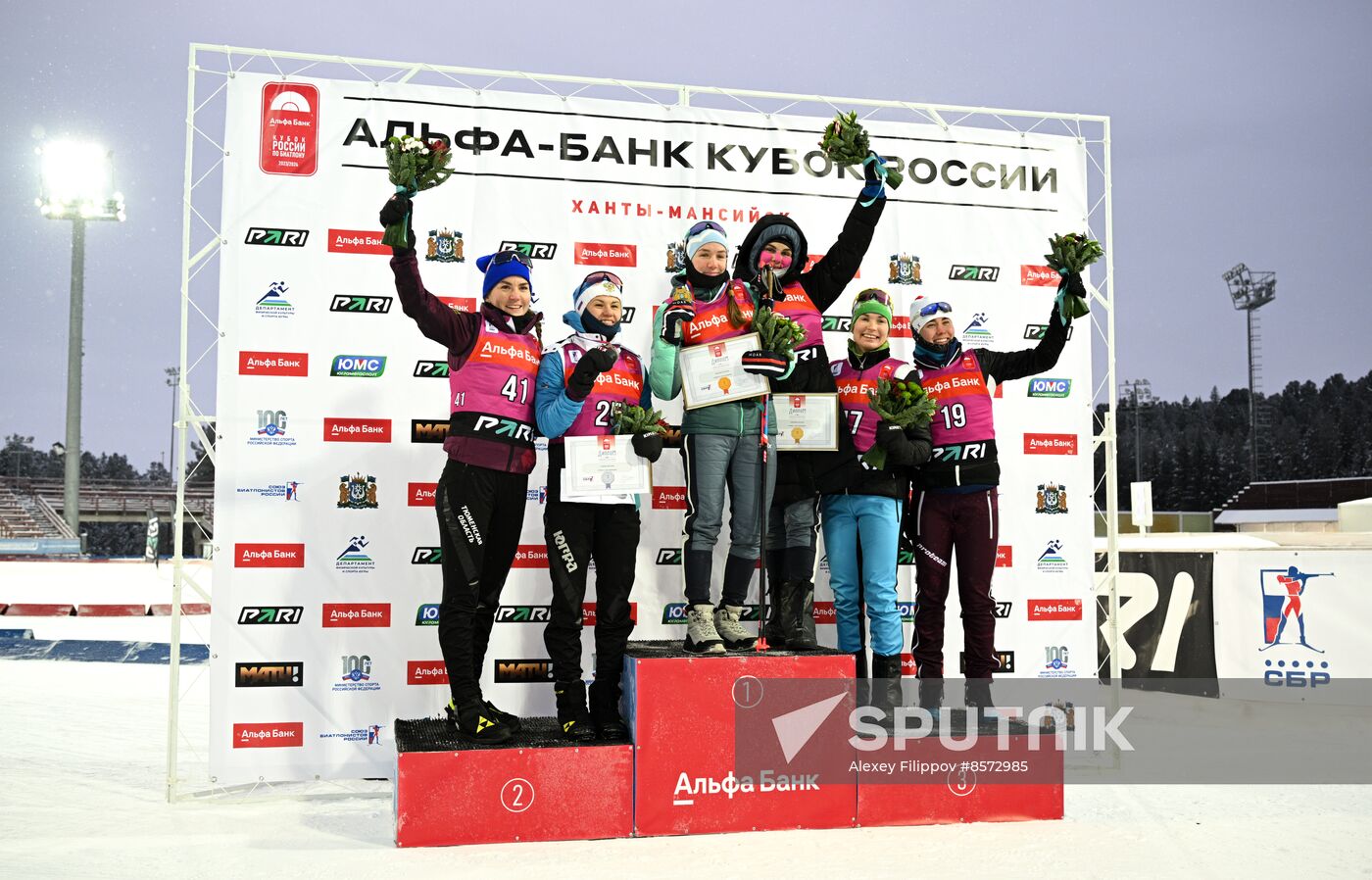 Russia Biathlon Cup Women Sprint