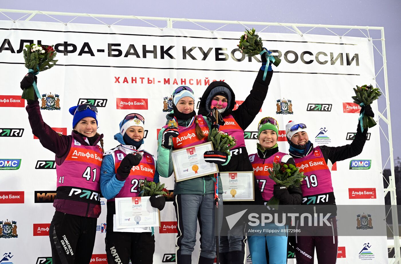 Russia Biathlon Cup Women Sprint