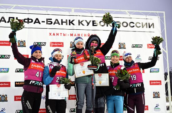 Russia Biathlon Cup Women Sprint