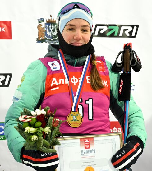 Russia Biathlon Cup Women Sprint