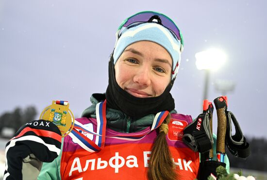 Russia Biathlon Cup Women Sprint