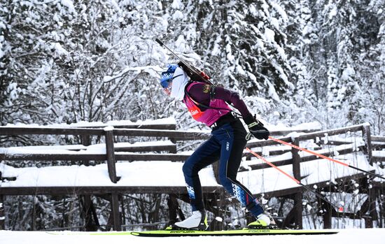 Russia Biathlon Cup Women Sprint