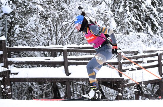 Russia Biathlon Cup Women Sprint