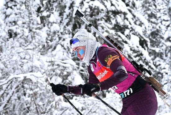 Russia Biathlon Cup Women Sprint