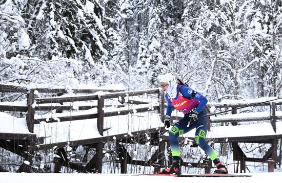 Russia Biathlon Cup Women Sprint