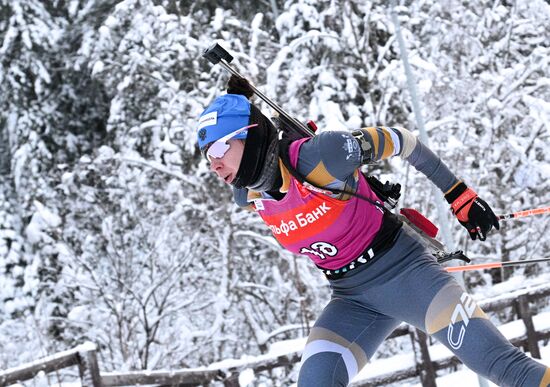 Russia Biathlon Cup Women Sprint