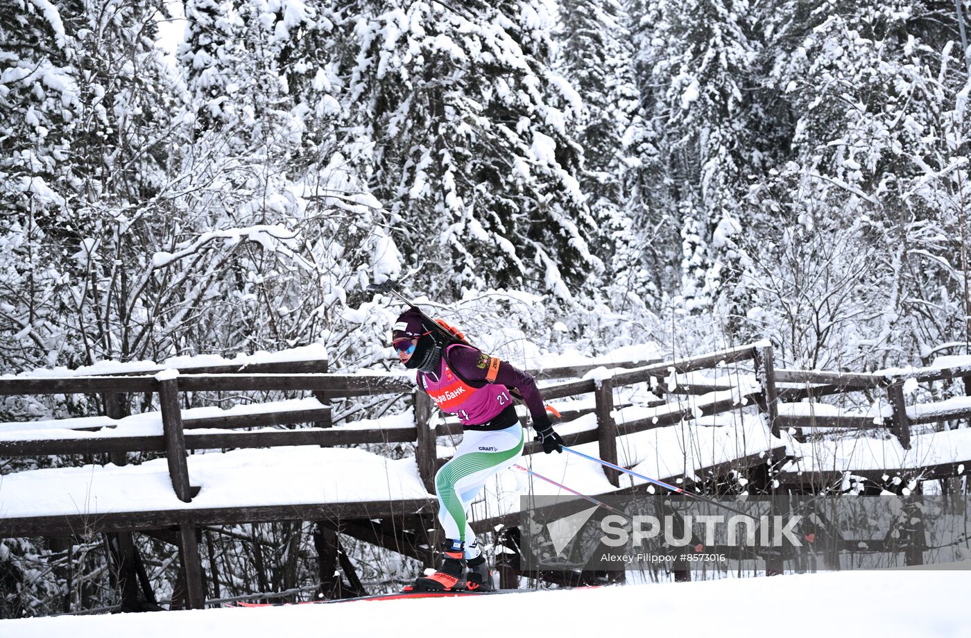 Russia Biathlon Cup Women Sprint