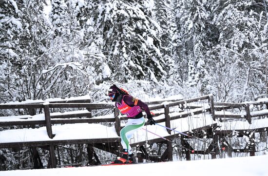Russia Biathlon Cup Women Sprint