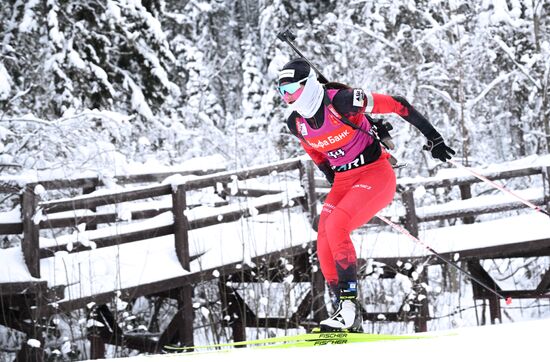 Russia Biathlon Cup Women Sprint