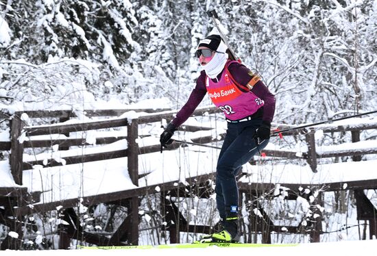 Russia Biathlon Cup Women Sprint