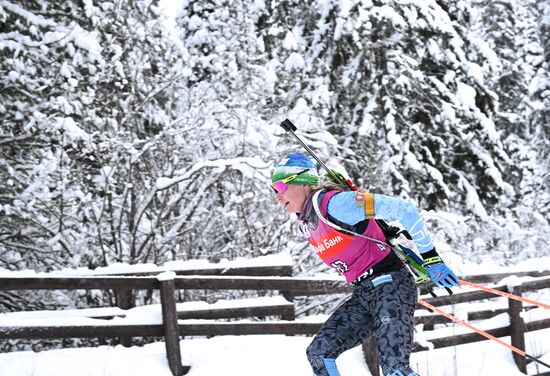 Russia Biathlon Cup Women Sprint