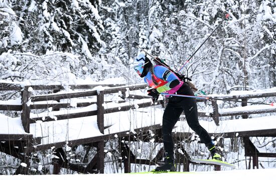 Russia Biathlon Cup Women Sprint