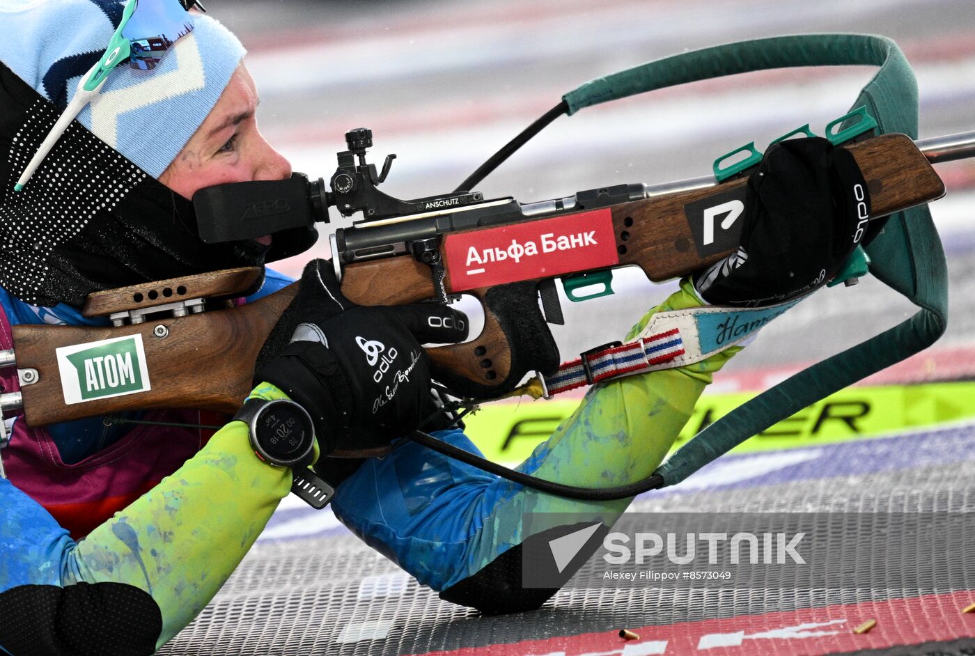 Russia Biathlon Cup Women Sprint