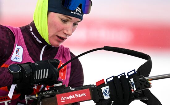 Russia Biathlon Cup Women Sprint