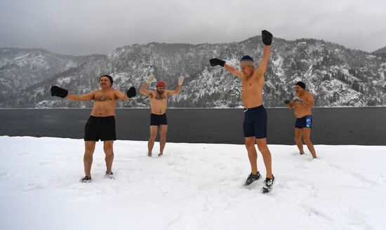 Russia Winter Swimming