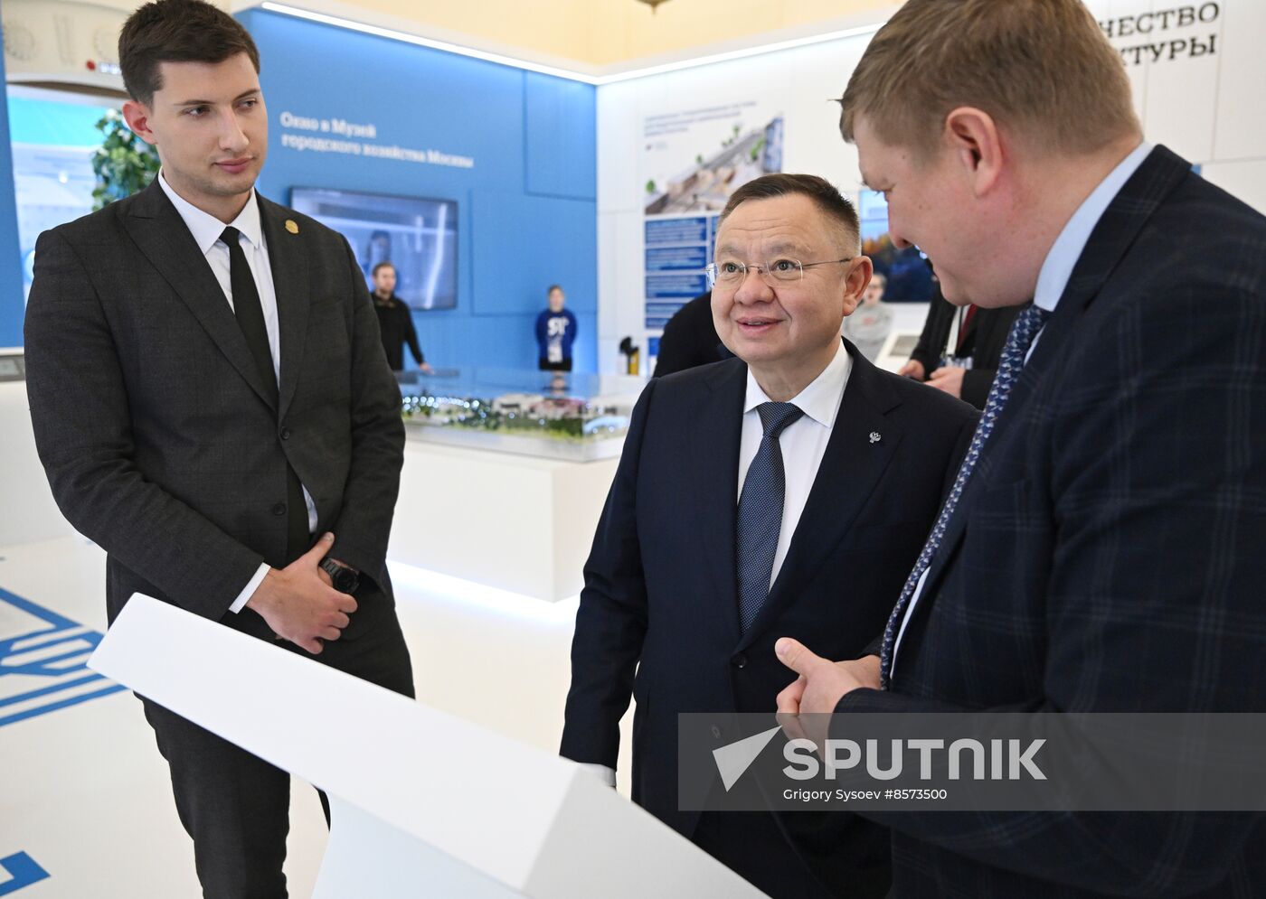 RUSSIA EXPO. Russian deputy prime minisiter Marat Khusnullin to view exhibits of Construction Ministry "Building the Future" and Transport Ministry's "Russia in Motion"