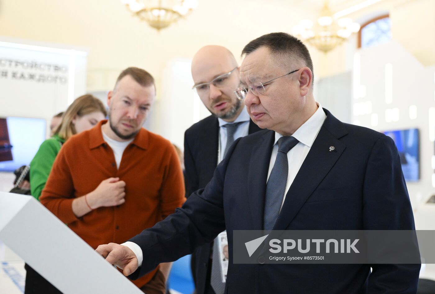 RUSSIA EXPO. Russian deputy prime minisiter Marat Khusnullin to view exhibits of Construction Ministry "Building the Future" and Transport Ministry's "Russia in Motion"