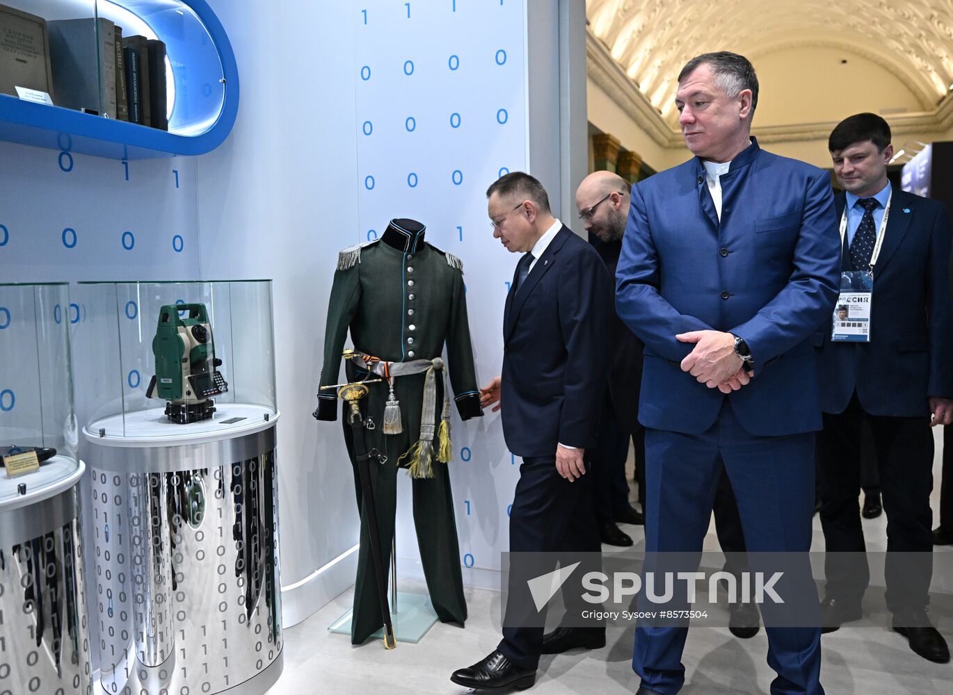 RUSSIA EXPO. Russian deputy prime minisiter Marat Khusnullin to view exhibits of Construction Ministry "Building the Future" and Transport Ministry's "Russia in Motion"