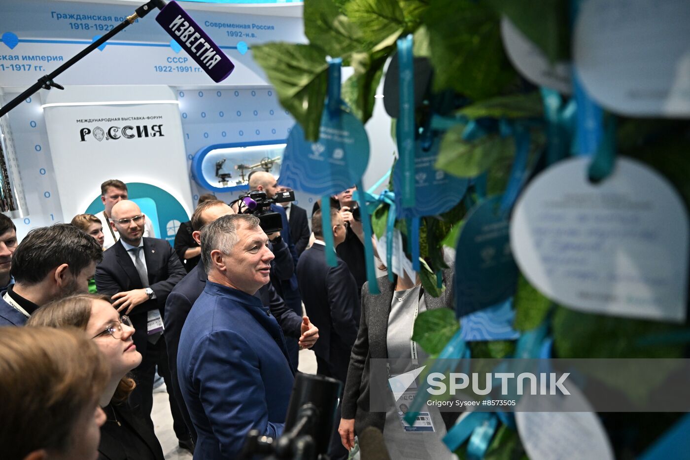 RUSSIA EXPO. Russian deputy prime minisiter Marat Khusnullin to view exhibits of Construction Ministry "Building the Future" and Transport Ministry's "Russia in Motion"