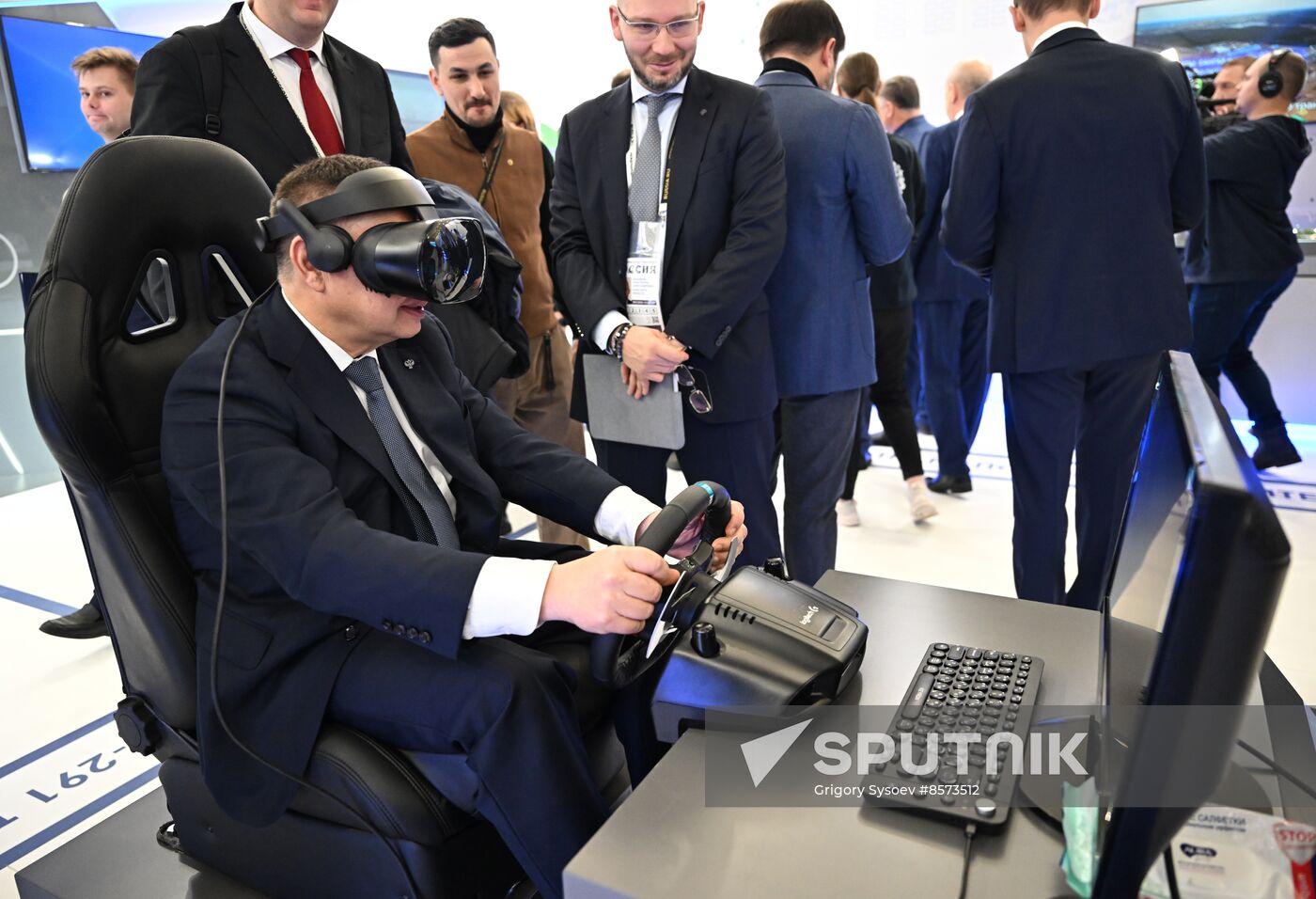 RUSSIA EXPO. Russian deputy prime minisiter Marat Khusnullin to view exhibits of Construction Ministry "Building the Future" and Transport Ministry's "Russia in Motion"