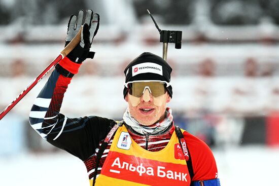 Russia Biathlon Cup Men Pursuit