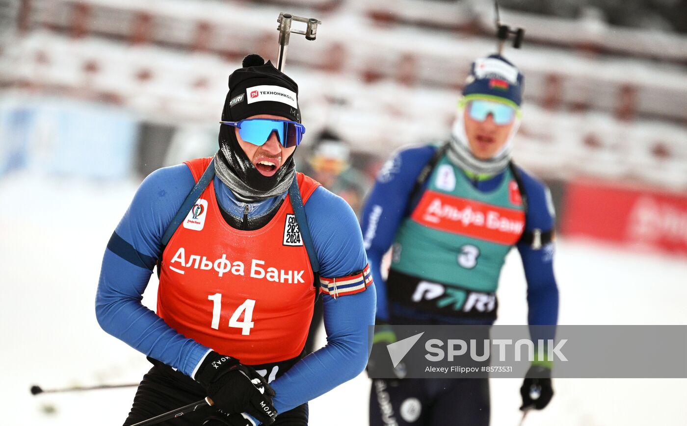 Russia Biathlon Cup Men Pursuit