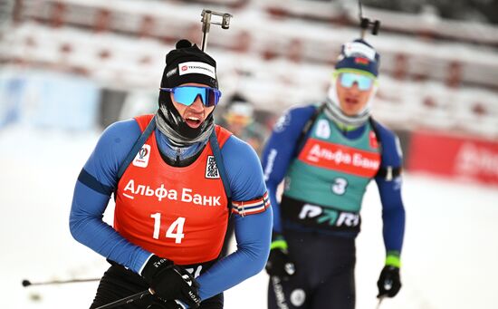 Russia Biathlon Cup Men Pursuit